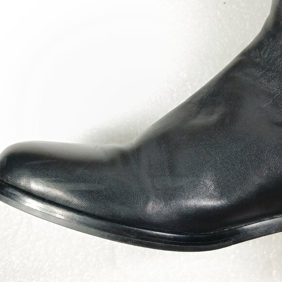 Cole Haan Black Leather & Suede Knee High Riding Boots Women's 8 17" Shaft EUC - Picture 9 of 16